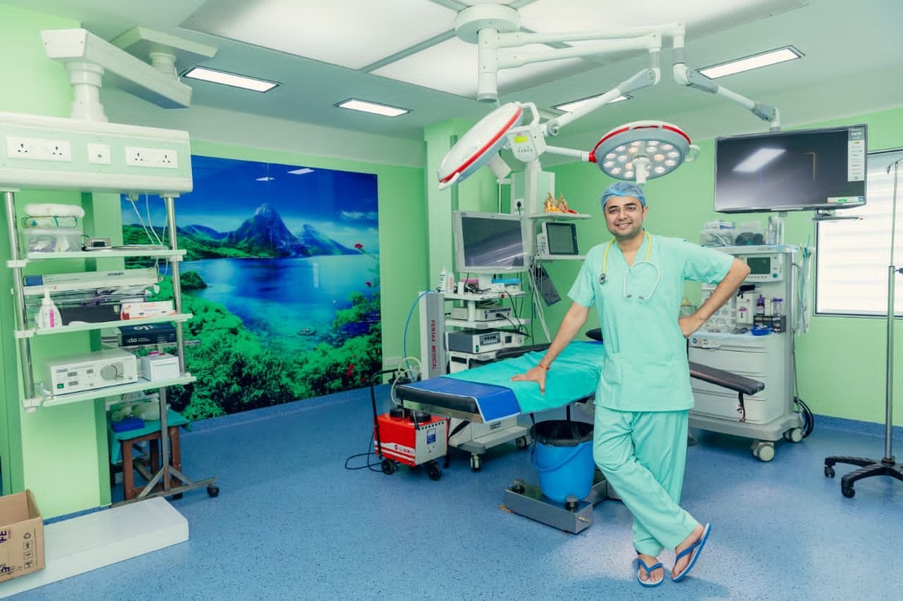 Doctor in operation theatre